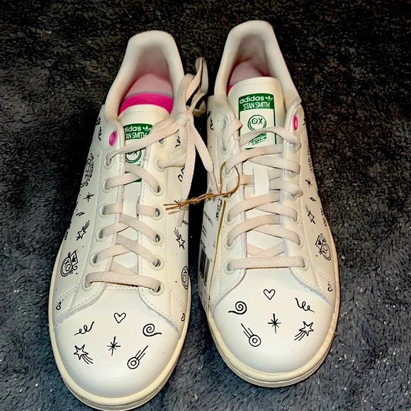 Smith Shoes Adidas Mr Smith Raf Simons Adidas Originals Micro Stan Smith  Printed Leather